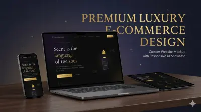 Aroma-Luxe – Landing Page for a Luxury Perfume Store