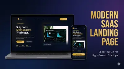 🧭 Landing Page احترافية – Aurum Template
