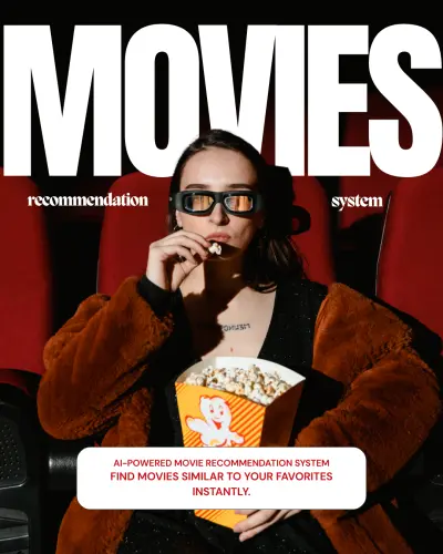 نظام توصية أفلام باستخدام الذكاء الاصطناعي