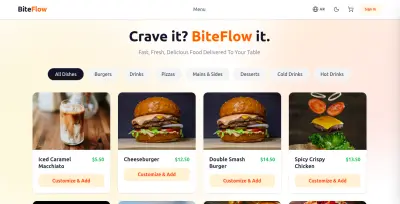 مطعم فلوبايت / BiteFlow Restaurant