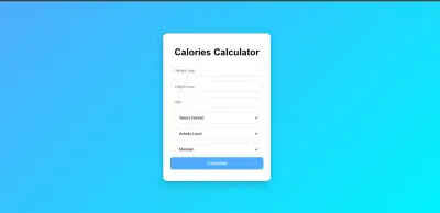 برنامج لحساب السعرات