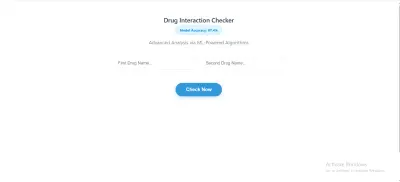Drug Interaction Detection Using Machine Learning