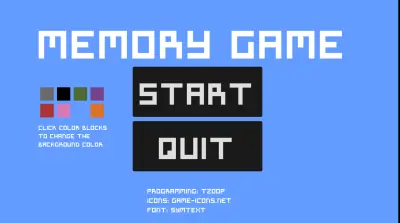 صورة العمل Memory Game (Godot Engine)