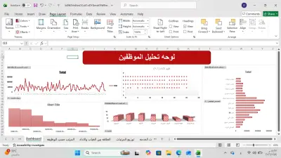 داشبورد تحليل الموظفين