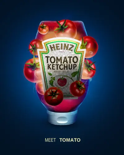 social media design for heinz