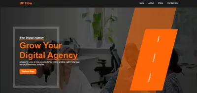 UP FLOW Digital Agency website