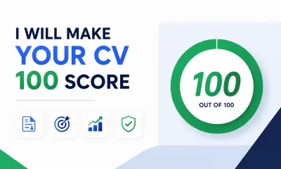 cv احترافي ومتوافق 100% مع ATS وعمل اختبار