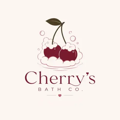 Cherry’s Bath Co. | تصميم هوية بصرية لعلامة منتجات العناية والاستحمام