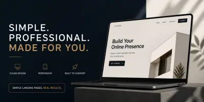 تطوير وبرمجة صفحات هبوط (Landing Pages)