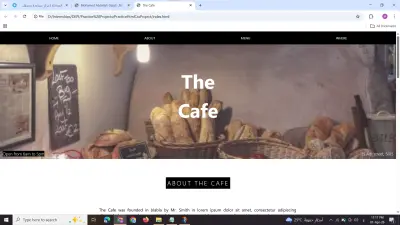 The Cafe - موقع الكافيه الخاص بيك