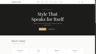 fashion website