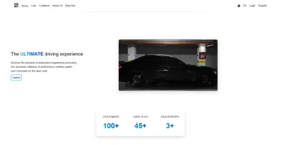 موقع لمعرض بيع سيارات