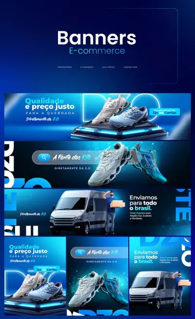 تصميم واجهة مستخدم (UI Design) لمتجر ملابس رياضية إلكتروني