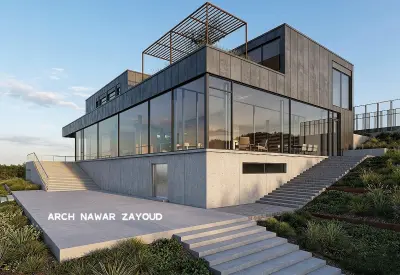 تصميم شقق دوبليكس ومنفردة باستخدام Revit