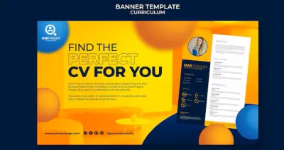 إنشاء CV احترافي مناسب للتقديم على الوظائف باللغة العربية أو الإنجليزية