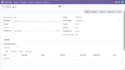 تخصيص Odoo 17 بـ CRM ذكي متكامل — Python Addon مع WhatsApp وأتمتة وذكاء اصطناعي