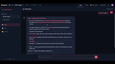 EDU Agent — AI-Powered Educational Assistant using RAG