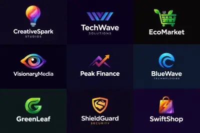 تصميم لوجو احترافي وحديث لعلامتك التجارية