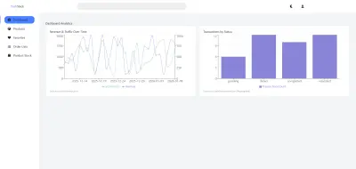 DashStack App - Stock and Orders Dashboard