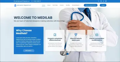 صورة العمل موقع لإدارة المستشفيات
