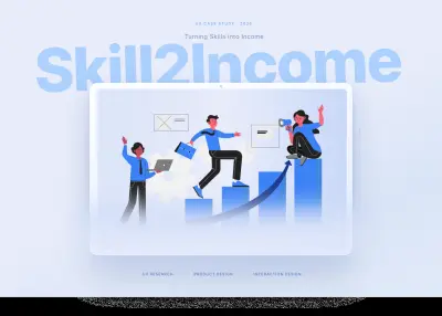 تصميم تجربة المستخدم لمنصة تعليم المهارات