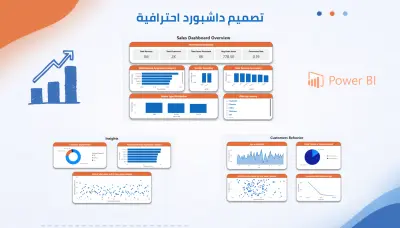 داشبورد لتحليل سلوك العملاء في التجارة الإلكترونية | Power BI