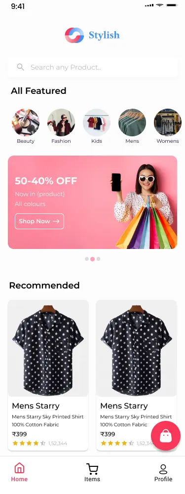 Stylish - E-commerce Mobile App