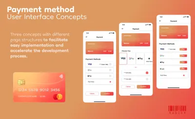 ثلاثة افكار لتنفيذ ال payment method