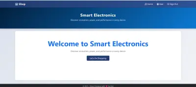 إنشاء متجر إلكتروني باستخدام ASP.NET MVC