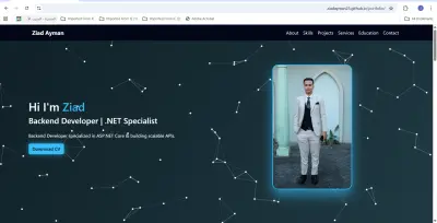 انشاء Portfolio