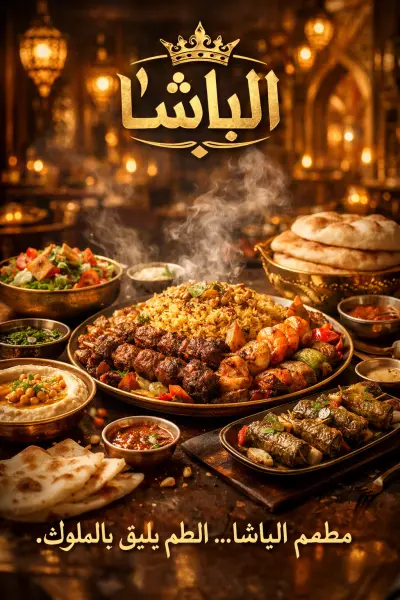 اعلان لمطعم