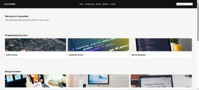 Responsive Educational Website