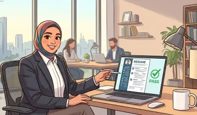 CV احترافي يجتاز أنظمة ATS