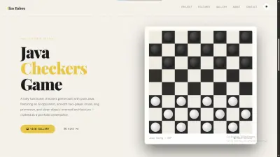 Portfolio شخصي احترافي بتصميم حديث ودعم الوضع الليلي والنهاري