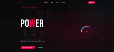 تصميم Landing Page لبراند ملابس مستوحى من سباقات السيارات