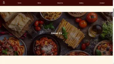 تصميم وبرمجة موقع مطعم "The Pasta Club" متوافق مع جميع الشاشات