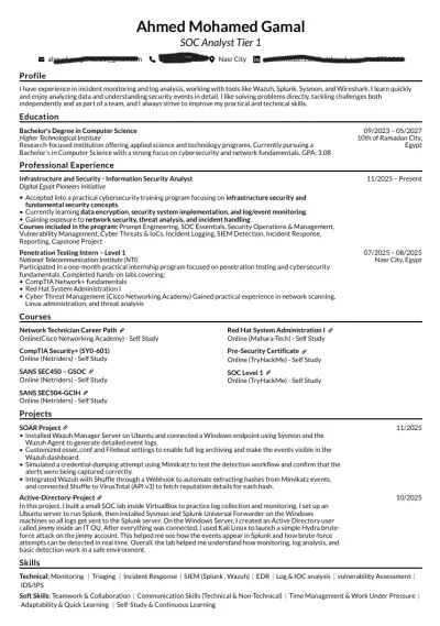 السيرة الذاتيه