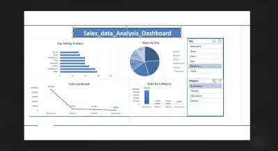 تحليل بياناتك وعمل داشبورد Dashboard احترافي وتفاعلي