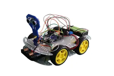 تطوير وبرمجة روبوت ذكي ذاتي القيادة لتفادي العقبات (Autonomous Obstacle Avoidance Robot)