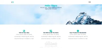 CSS Layout Practice – Multi-Section Web Page