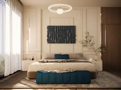 Master bedroom interior design