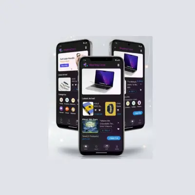 تطبيق تسوق إلكتروني متكامل وسريع