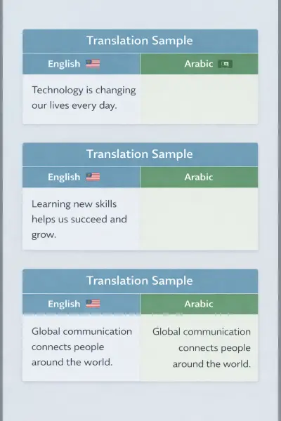 أنا مترجم مبتدئ متخصص في الترجمة بين العربية والإنجليزية، أمتلك قدرة جيدة على فهم النصوص وترجمتها بدقة ووضوح. أحرص على تقديم ترجمة خالية من الأخطاء وتسليم العمل في الوقت المحدد.