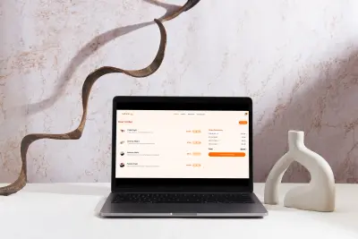 موقع مطعم عصري مع نظام طلبات تفاعليReact Restaurant Website