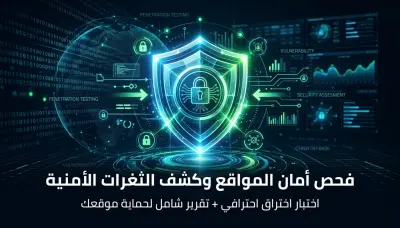 اختبار اختراق وتأمين المواقع والتطبيقات (Penetration Testing & Security Audit)