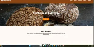 موقع Bakery House –