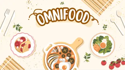 تصميم وتطوير موقع ويب لمطعم/خدمة أطعمة – OmniFood