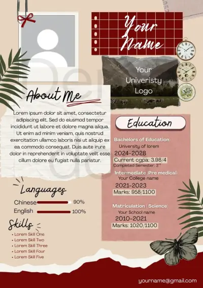 عمل سيرة ذاتية واحترافية