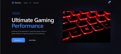 صورة العمل تصميم مواقع باستخدام HTML5, CSS3, JavaScript