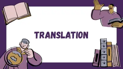 الترجمة من العربية للانجليزية والعكس